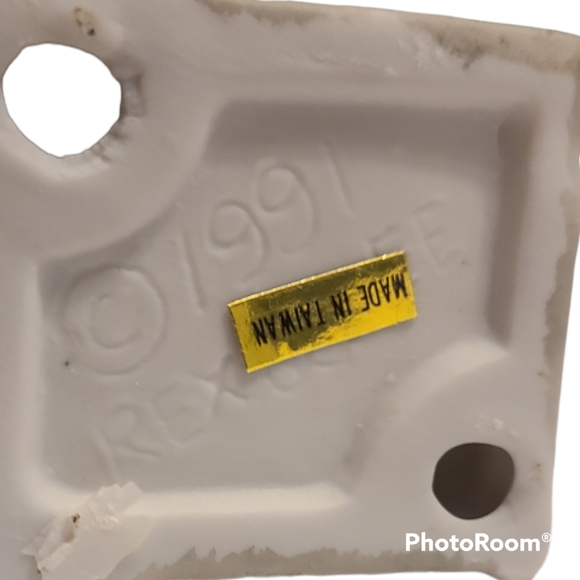 Vtg Christmas Ornament 1991 Dept. 56 Red Telephone Booth Rex & Lee Dickensville - Picture 6 of 6